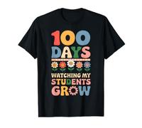 100 Days Watching My Students Grow Value Graphic T-Shirt