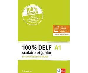 100% DELF A1 scolaire et junior - Neue Prüfungsformate ab 2020: Ange (Paperback)
