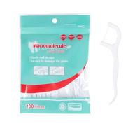 100 Dental Floss Stick, Dental Floss, Teeth Cleaning, Toothpick Stick, Disposable Sticks for Dental Care, Teeth Cleaning Sticks for Removing Plaque and Food Leftovers