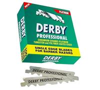 100 Derby Single Edge Razor Blades for Professional Barbers' And Traditional Shaving Enthusiasts