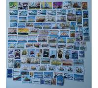 100 Different Ships & Boats Stamps Collection (Stamps for Collector)