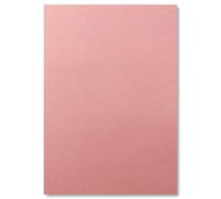 100 DIN A4 paper sheets plano sheets - old pink (pink) - 240 g m² - 21 x 29.7 cm - craft sheet clay paper photo cardboard craft paper clay cardboard - FarbenFroh