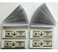 $100 Dollar Note Design Roach Roaches Filter Tips 6 Books -300 Roaches by eFast