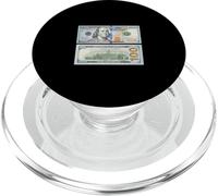 100 dollars note in god we trust PopSockets PopGrip for MagSafe