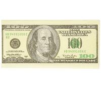 100 Dollars Novelty Paper Tissues Handbag Pocket Sized