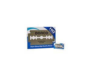 100 DORCO Super Sharp Double Edge Razor Blades & Free 20 The Shave Factory Styptic Matches Gift - Precision Grooming Essentials for a Flawless Shave