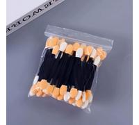 100 Double-Headed Eyeshadow Brushes, Eye Makeup Brushes, Disposable Sponge Heads, Makeup For Business Trips, Performance Props, Makeup Artist Tools.