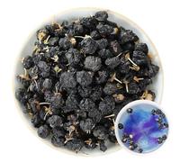 100% Dried Black Wolfberry 100G/3.52oz Black Goji Berries Black Wolfberry Tea Caffeine-Free Tea Gluten-Free Chinese Flora Herbal Tea