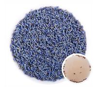 100% Dried Lavender Buds 50g/1.76oz Fresh, Non GMO Loose Leaf, Natural Dried Flowers Herbs for Soap Making, Lavender Flowers Tea for Tea
