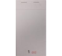 100 Duplicate Restaurant Waiter Pads with Carbon No 1-50 Pub Bar Order Food Book Pad15 (76mm x 140mm)
