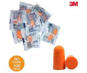 100 Ears Corks 3M 1100 50 Pairs Anti-noise 37dB Working Studying Sleeping