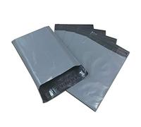 100 Eco Grey Outer/Black Inner Polythene Mailing Bags 9" x 12" (225mm x 300mm)