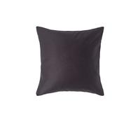 Homescapes Dark Charcoal Grey Continental Egyptian Cotton Pillowcase 1000 Tc, 80 X 80 Cm