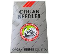 100 Embroidery Needles Organ DBXK5Q1-NY Compatible for Janome MB4, Melco EP4, Elna (Size 11)