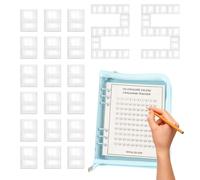 100 Envelope Challenge Binder - Budget Planner, Savings Challenge Book, Cash Organizer | Money Saving Binder Kit with Envelopes for Budgeting Tracking Expenses Financial Planning Home Use