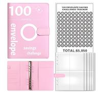 100 Envelope Challenge Binder Expense Sheets for Budgeting and Saving Money Funny Couples Challenge Event Notepads