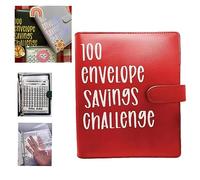 100 Envelope Challenge Binder Fun Easy Savings Challenges Budget Book with Cash Envelopes Practical Budgeting Planner to Save 5 050 Money Saving Tool for Family Personal Finance Goals