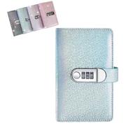 100 Envelope Challenge Binder, Money Saving Wallet, Savings Challenges Book with Envelopes, Envelopes Money Saving Challenge Saving Binder Book Budget Planner (Sky Blue)