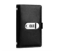 100 Envelope Challenge Binder with Lock, 2026 Savings Challenges Book with Envelopes,Envelopes Money Saving Challenge Saving Binder Successfully Reach Your Savings Goals (Black)