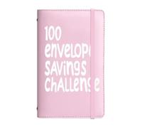 100 Envelope Challenge Binder with Password Lock,Money-Saved Wallet Budget,Reusable Cash Envelopes,Saving Notebook & Binder, Cash Budget Money Saving Book for Offices,Home