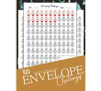 100 Envelope Challenges: Saving Tracker Journal For Men And Women |Easy And fun Way To Save $5,050 , cash envelope wallet, Tracker money challenge day planner