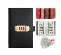 100 Envelope Savings Challenge Binder,with Password Lock,Money Saving Binder Book,Cash Envelopes for Budgeting,Budget Planner Binde r,from 30 Days to 52 Weeks,to Save $500,$5,050 and $10,000