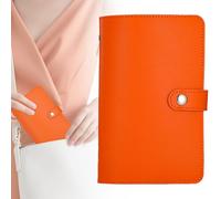 100 Envelopes Challenge Binder, Money Holders, Money Savings Challenge Set for Couples, 100 Envelope Savings Challenges Book, Secure Closure Money Saving Album for Budgeting & Collecting (G)