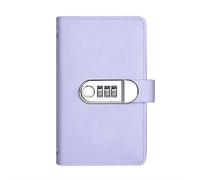 100 Envelopes Challenge Binder with Lock, A6 Money Saving Wallet Budget Planner with Cash Envelopes for Money Saving, Password Lock to Protect Cash Security