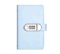 100 Envelopes Challenge Binder with Lock, A6 Money Saving Wallet Budget Planner with Cash Envelopes for Money Saving, Password Lock to Protect Cash Security
