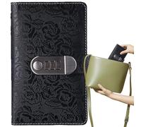 100 Envelopes Money Saving Challenge - Cash Management Notebook with Lock,Bill Storage Notebook - for Freelancers Graduates Students Beginners Families Couples Adults Home Office Travel