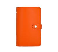100 Envelopes Money Saving Challenge,Money Saving Binder Cash Envelopes for Budgeting,Envelope Challenge Binder with Cash Envelopes, for Offices, Home and Couples (Orange)