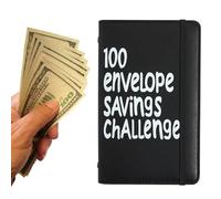 100 Envelopes Money Saving Challenge Money Saving Envelope Budget Binder 52 Week Money Challenge Envelope Book for Income Tracking Budgeting Management Low Buy Urgency Fund Family
