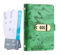 100 Envelopes Savings Challenge Book | Bill Storage Binder with Lock - Cash Storage Book - for Freelancers Students Beginners Families Couples Home Office Voy