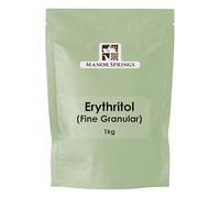 100% Erythritol 1kg Zero Calorie Plant-Based Sugar Alternative by Manor Springs