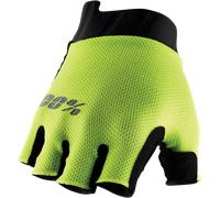 100% Exceeda Gloves Small Fluorescent Yellow 10021-004-10