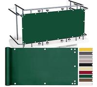 100% Fabric for Balcony, Outdoor Areas - Opaque, Blocks Unwanted Views, Enhances Privacy for Patios & Terraces, Durable Weather-Resistant Material