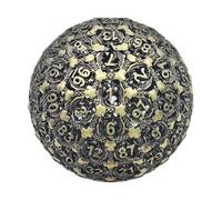 100 Faces Polyhedral Dice, Role Playing Dice - Metal Dice for Unique Role Playing Games - Surprising Design Board Games For All Types of Role Playing Games