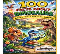100 Facts About Dinosaurs: A Read It, Write It Activity Book for Curious Kids (100 Facts for Curious Kids)
