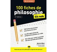100 fiches de philosophie pour les Nuls Concours, NE