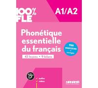 100% FLE - Phonétique essentielle du français A1/A2 - livre + didierfle.app