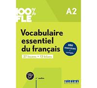 100% FLE - Vocabulaire essentiel du français A2 - livre + didierfle.app