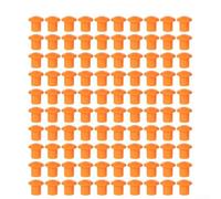 100 For Durable Plastic Mushroom for Construction Use Offering Reliable Protection for Exposed with Secure Grip for Various Sizes on Job Sites