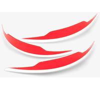100% Forecast Mud Flap, red, One size