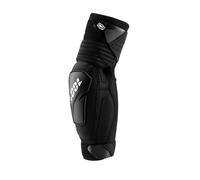 100% Fortis Bicycle Elbow Protectors, black, size L XL for Men