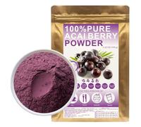 100% Freeze-Dried Acai Powder 100/3.52oz, 100G Pure Acai Berry Pulp, Great for Acai Bowls, Yogurt, Smoothies, and More, Raw, Bulk, No Filler, No additives