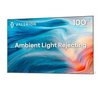 100" Fresnel Ambient Light Rejecting Screen, 1.8dB Gain, 85% Ambient Light Resistance, The de-Speckle Design, 16:9 Fixed Frame for Long Throw Projector