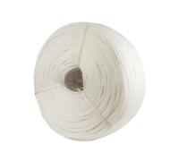 100 Ft 1/2" Nylon Rope Poly Strong Utility Cord For Clothes Line Flag Pole Camping Crafting Sun-resistant And Wear-resistant(White 16mm,40m)
