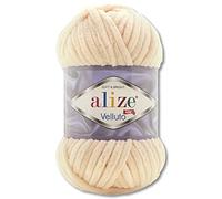100 g Alize Velluto Wool in 30 Selections (310 | Honey)
