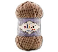 100 g Alize Velluto Wool in 30 Selections (329 | Tobacco)