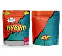 100 g Grove Bags Terploc (Original - Made in U.S.A) - Comic Canna Hybrid - Special Soft Touch Edition - Child Resistant - with Child Lock - for Fermenting, Storing and Storing Herbs
